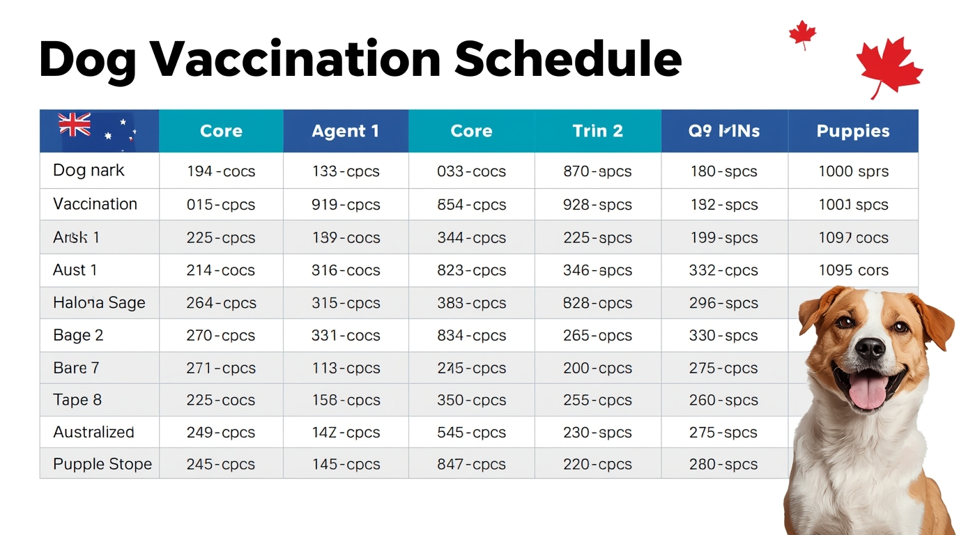 Dog Vaccination Schedule in Australia: A Friendly Guide for pets
