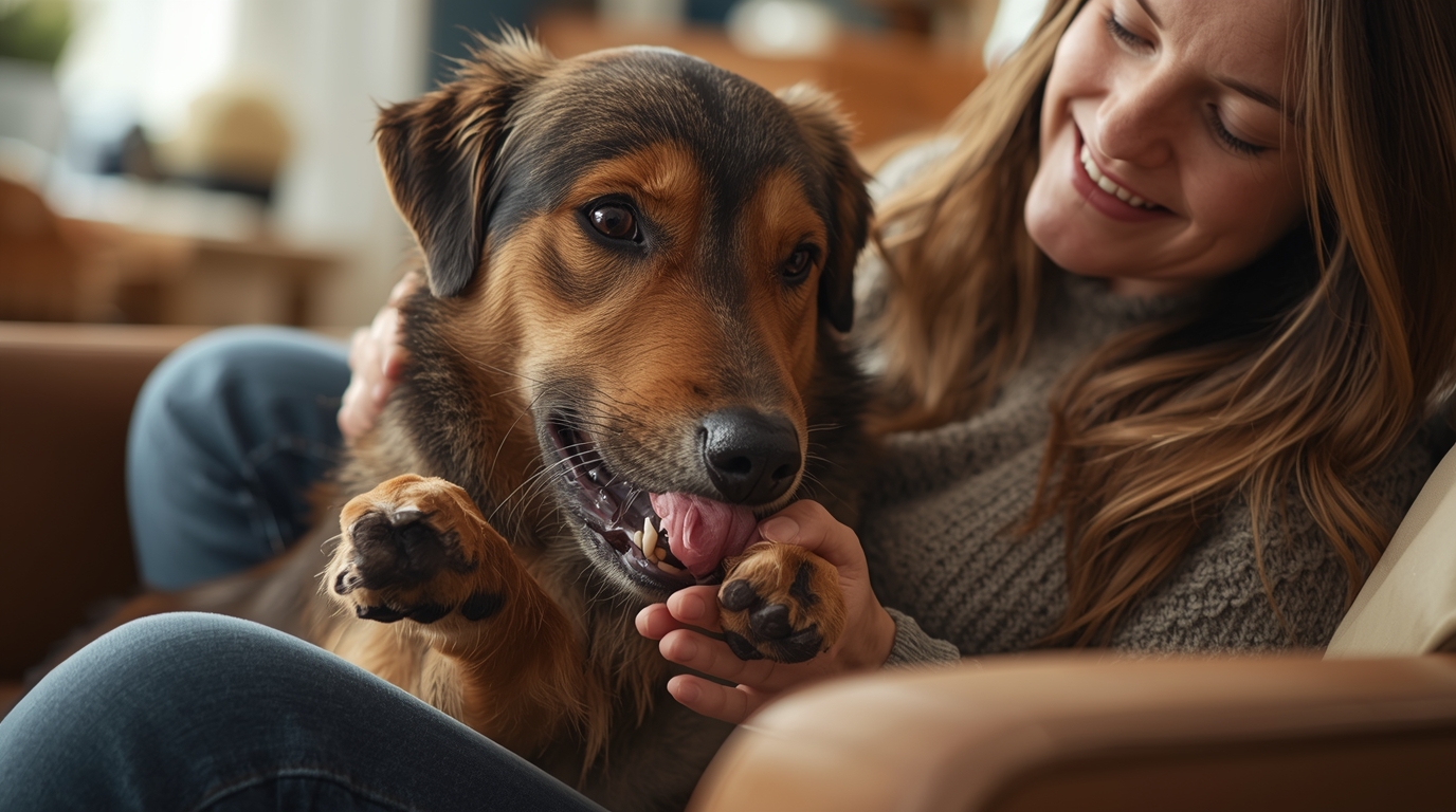 Why Do Dogs Lick Their Paws? An Australian Pet